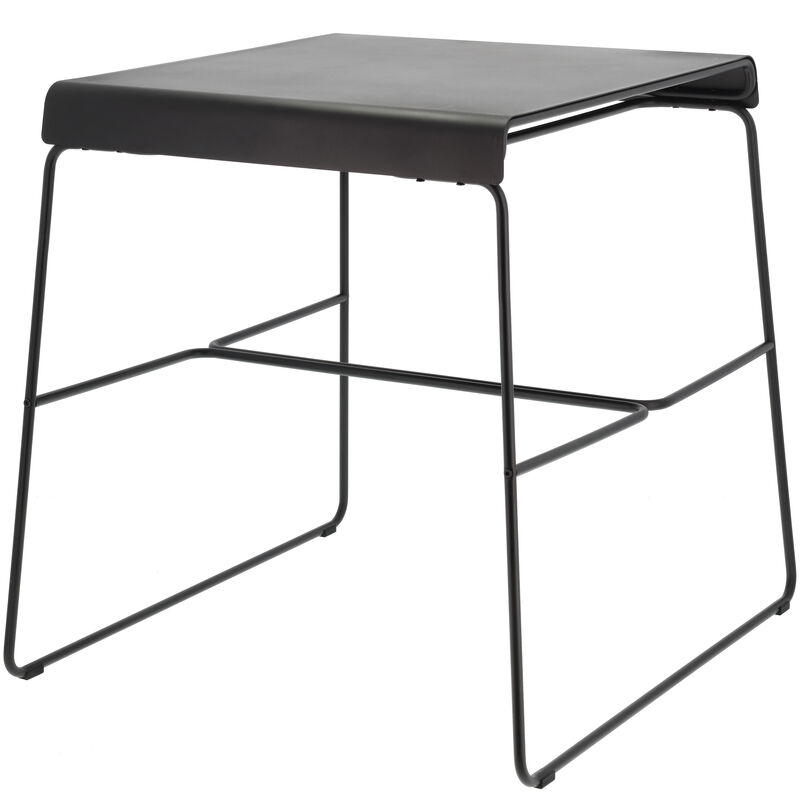 Zone Bord 75 x 58 x 75 cm i black pulverlakeret, A